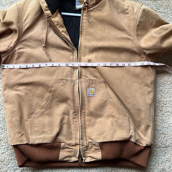 Carhartt Tan Hooded Jacket - Picture 10 of 11